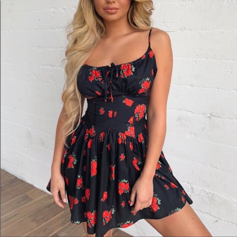 TIGER MIST FLORAL SUMMER DRESS